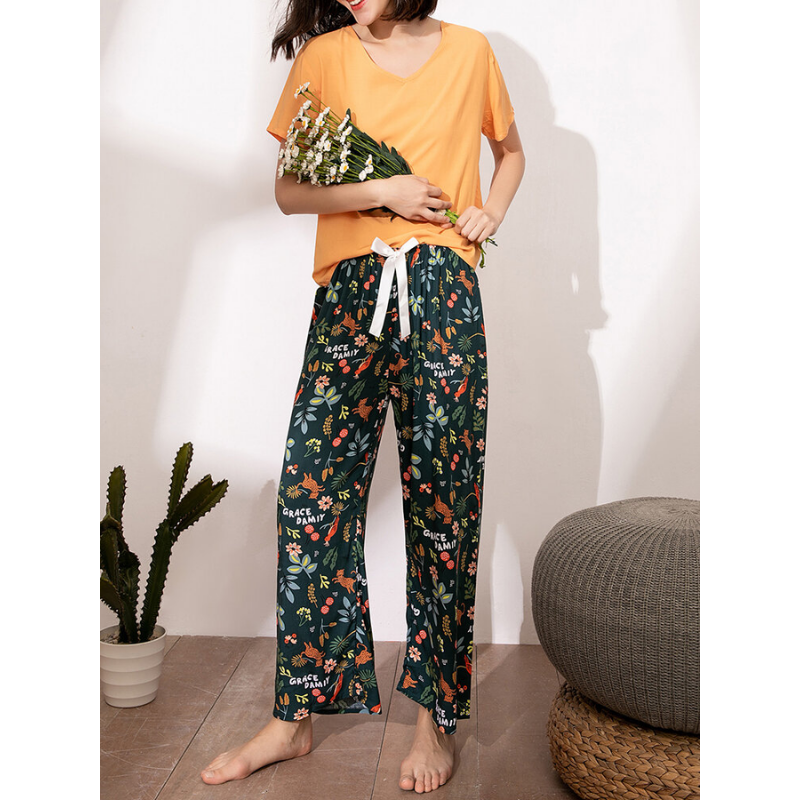 The Simple Cotton Original Pajamas Beautiful Pajama Sets-Original Pajamas