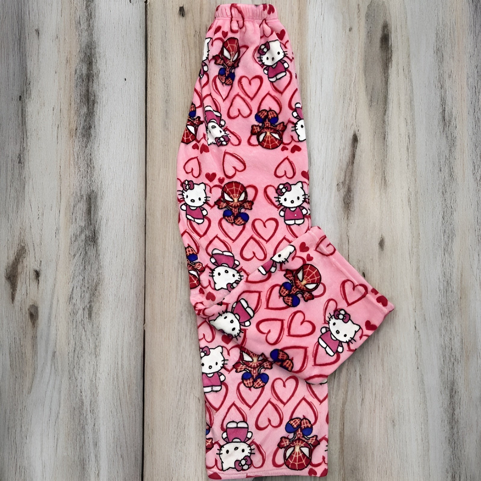 Velvet Lounge Pajama Pants With Stretchable Waistband-Original Pajamas