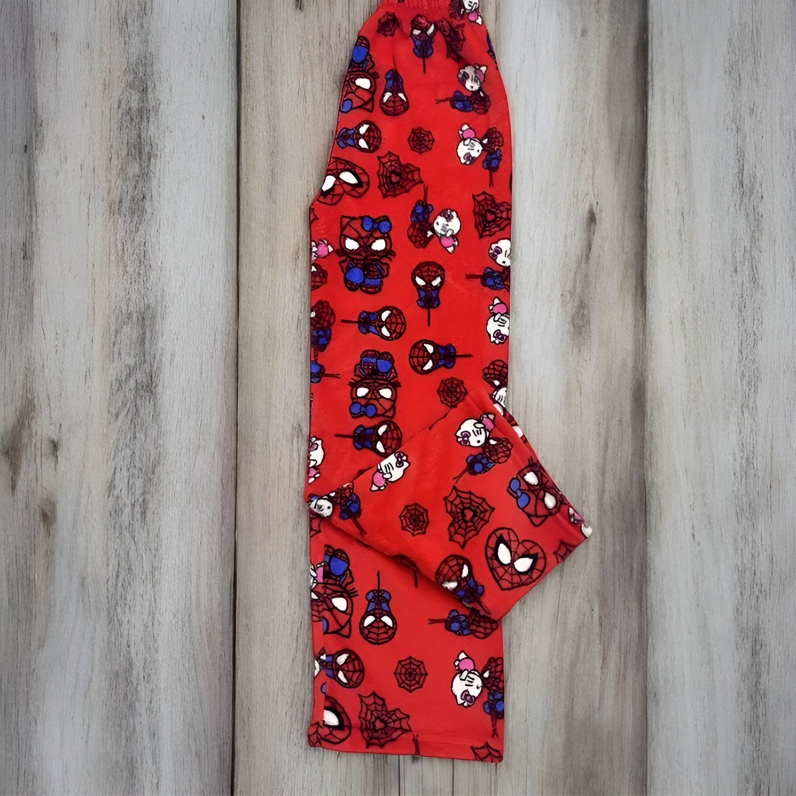 Velvet Lounge Pajama Pants With Stretchable Waistband-Original Pajamas