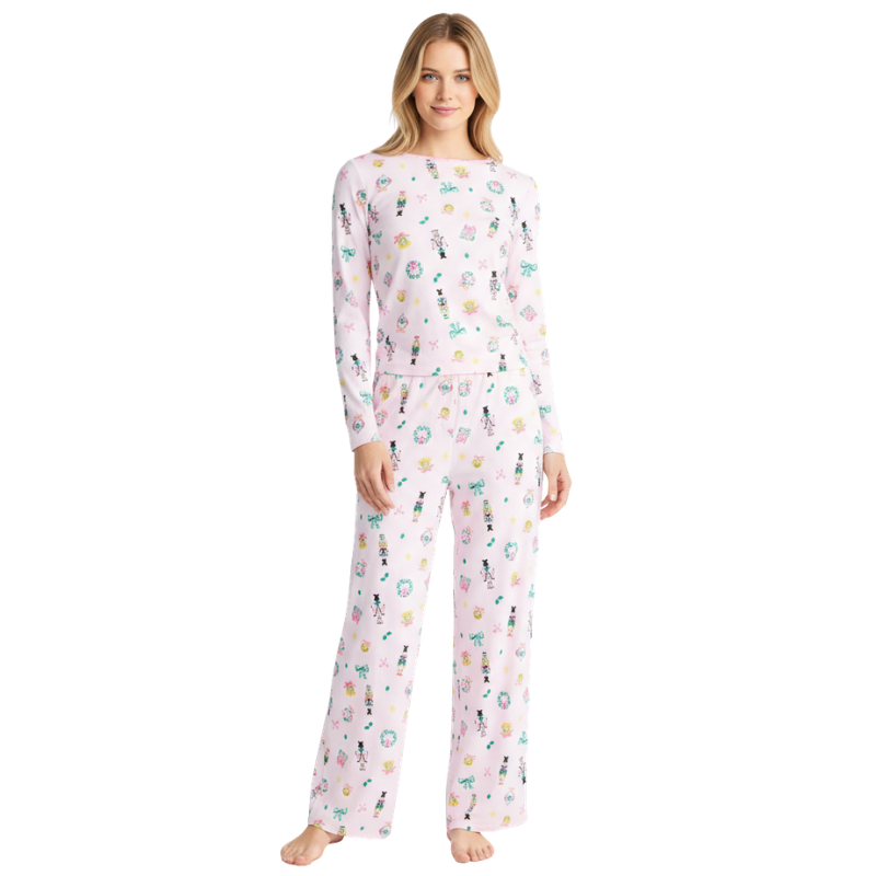 Soft Long Sleeve Flannel Shirt For Sleepwear