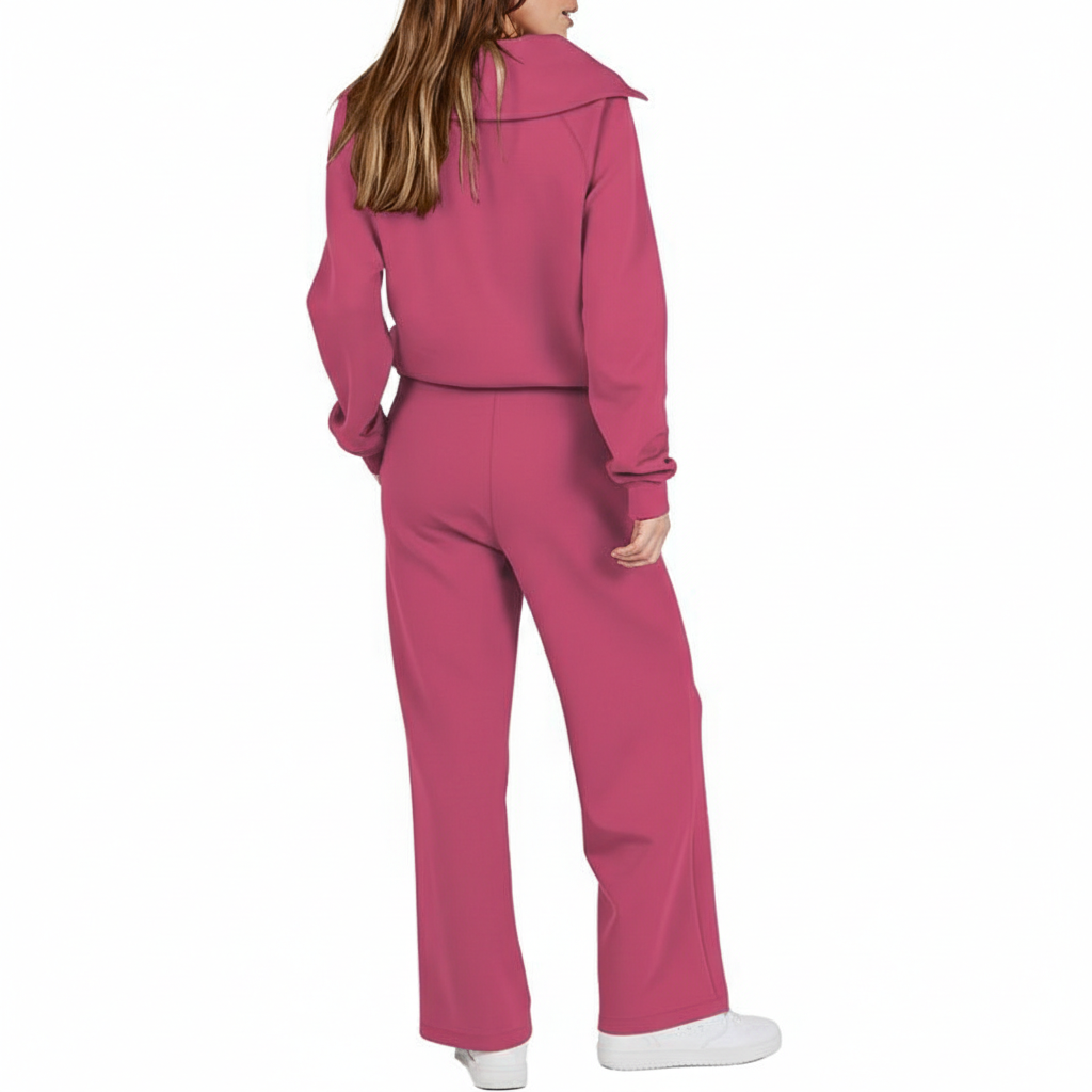 Two-Piece Women'S Cozy Sweatshirt Set