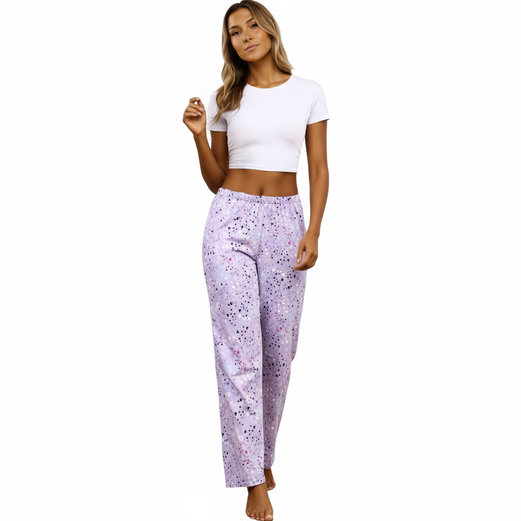 Pack Of Three Printed Pajama Pants
