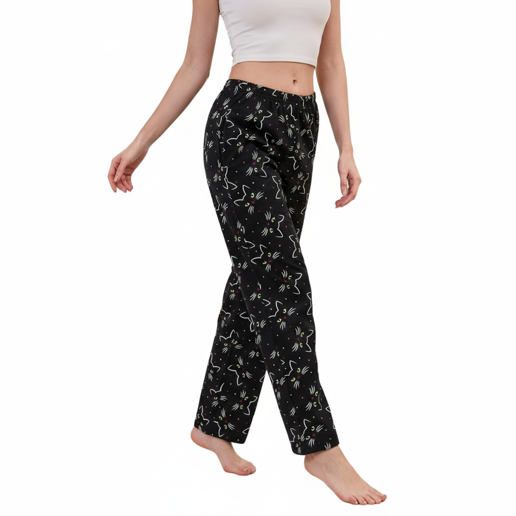 Pack Of Three Printed Pajama Pants