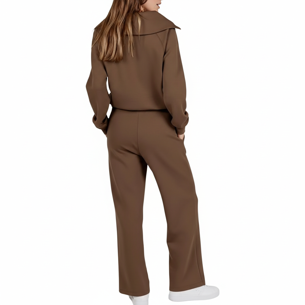 Two-Piece Women'S Cozy Sweatshirt Set