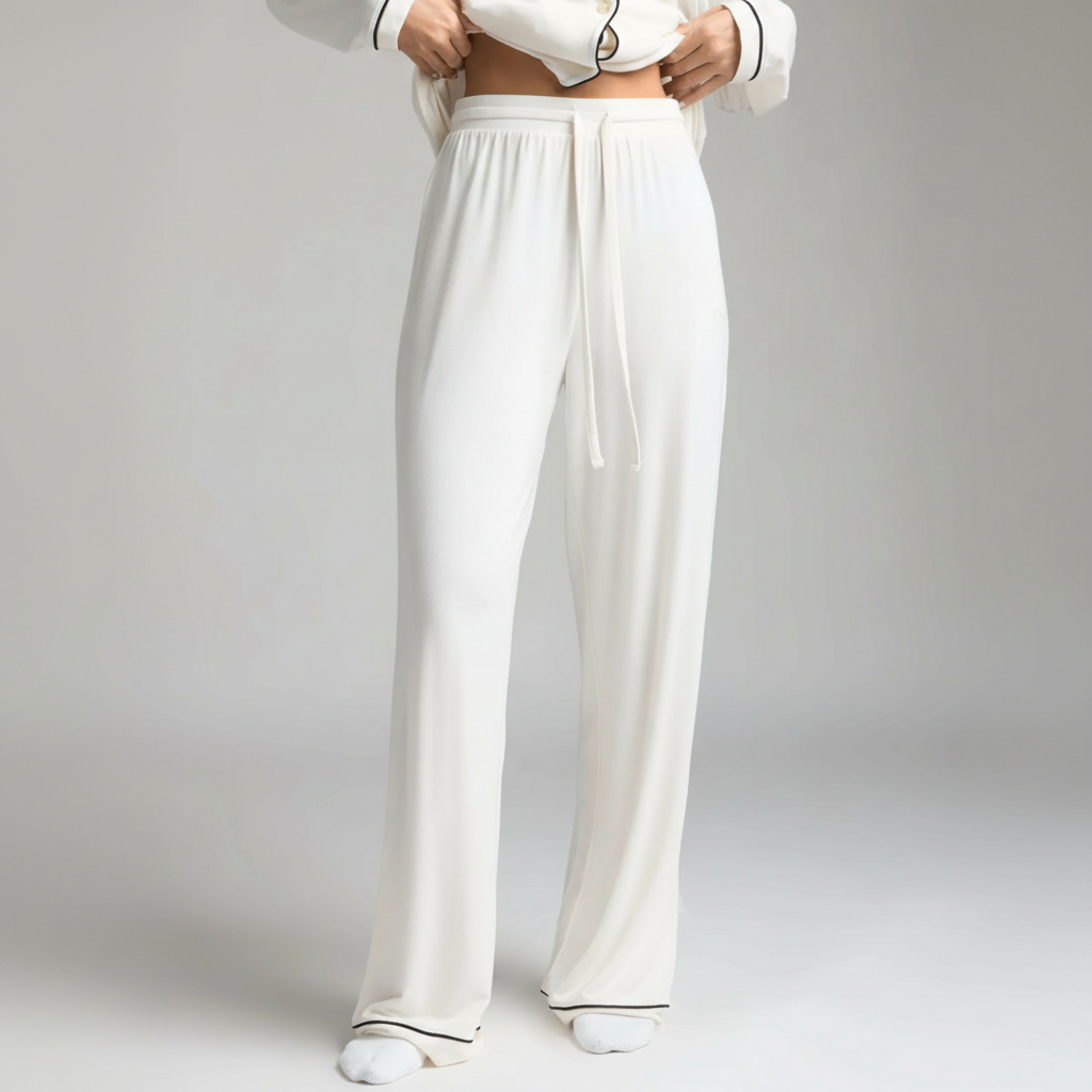 Classic Silhouette Patterned Lounge Pajama Set