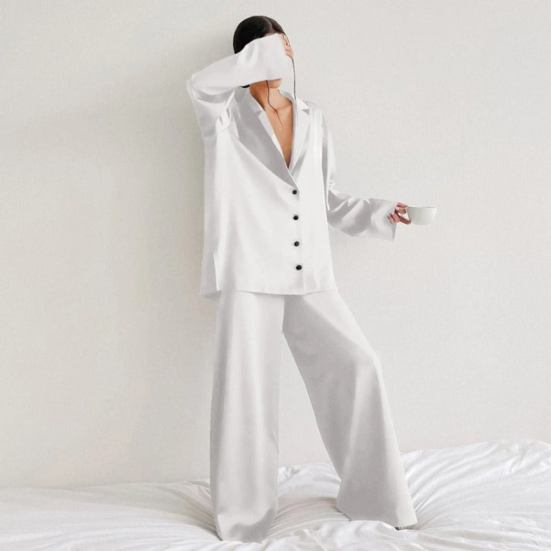 Long Sleeves Oversized Sleepwear For Women-Original Pajamas