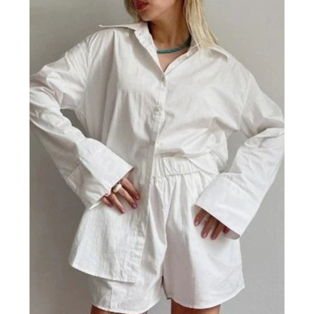 Women's Tops and Shorts Two Piece Set Pajamas-Original Pajamas