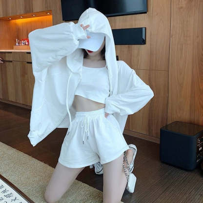 3 Pieces Summer Sleepwear Set-Original Pajamas