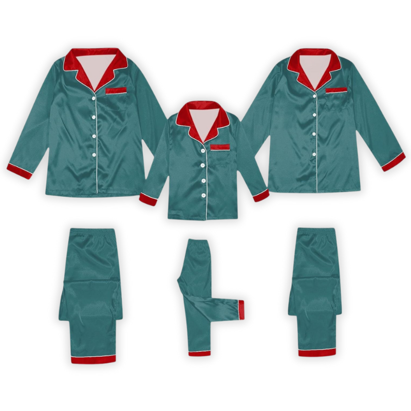 Holiday Themed Family Matching Pajamas Set