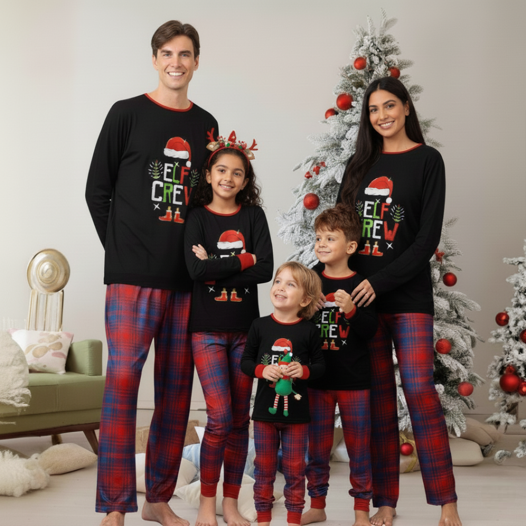 Matching Family Christmas Pajamas Holiday Family Christmas Pjs Set