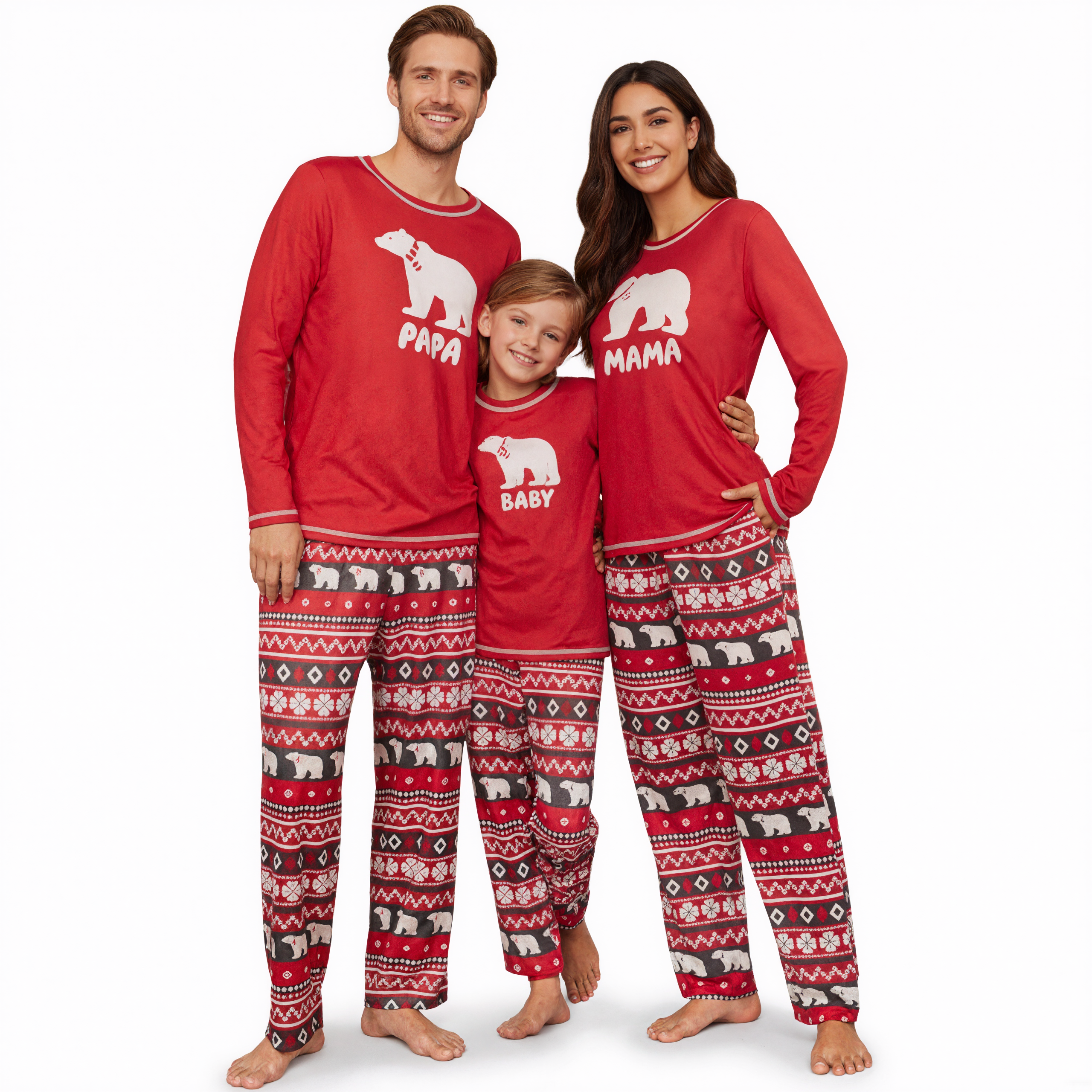 Matching Family Sets Christmas Pajamas Set Xmas PJS Sleepwear Soft Christmas Matching Jammies