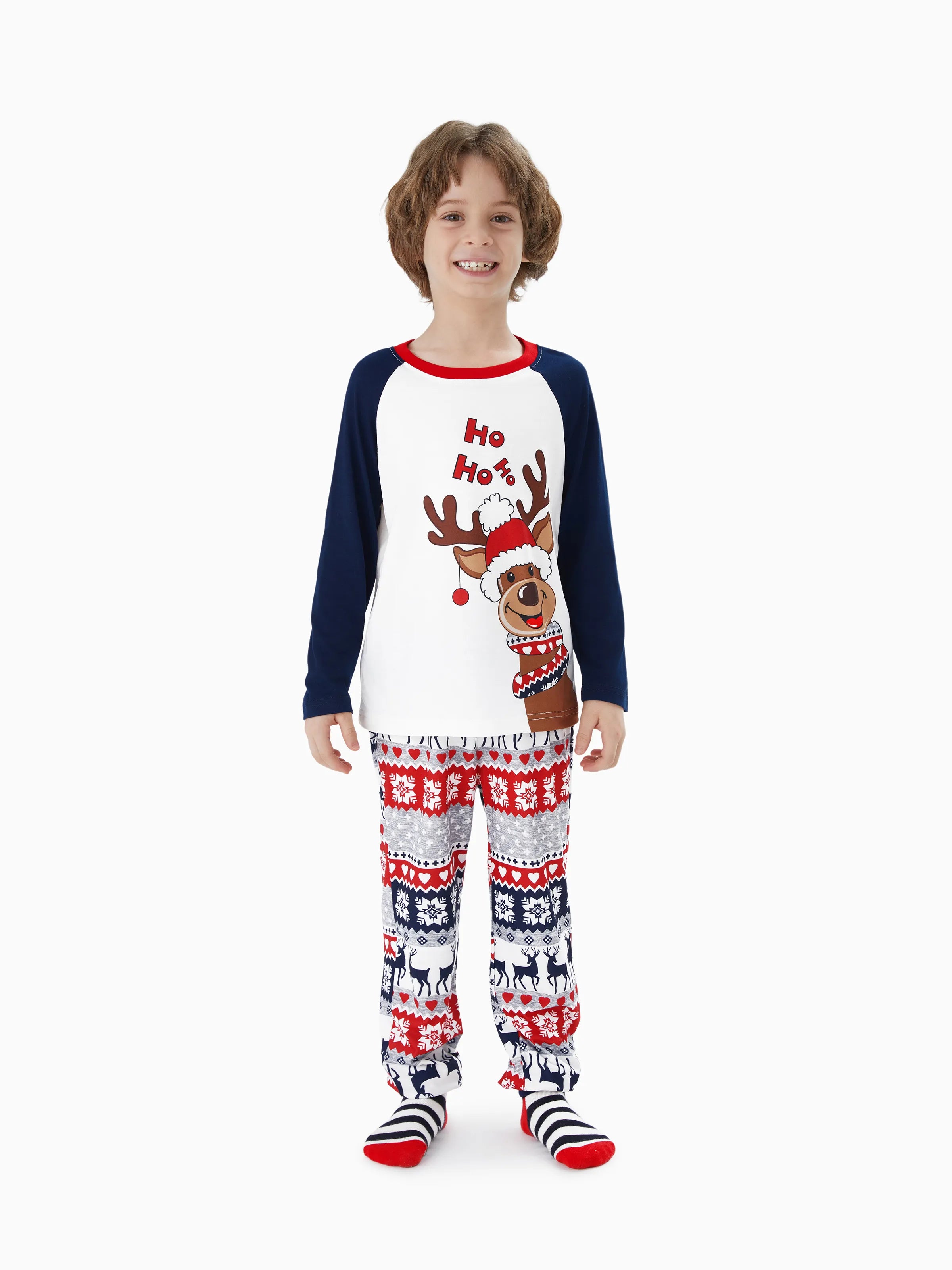 Holiday Cheer Reindeer Family Pajama Set-Original Pajamas