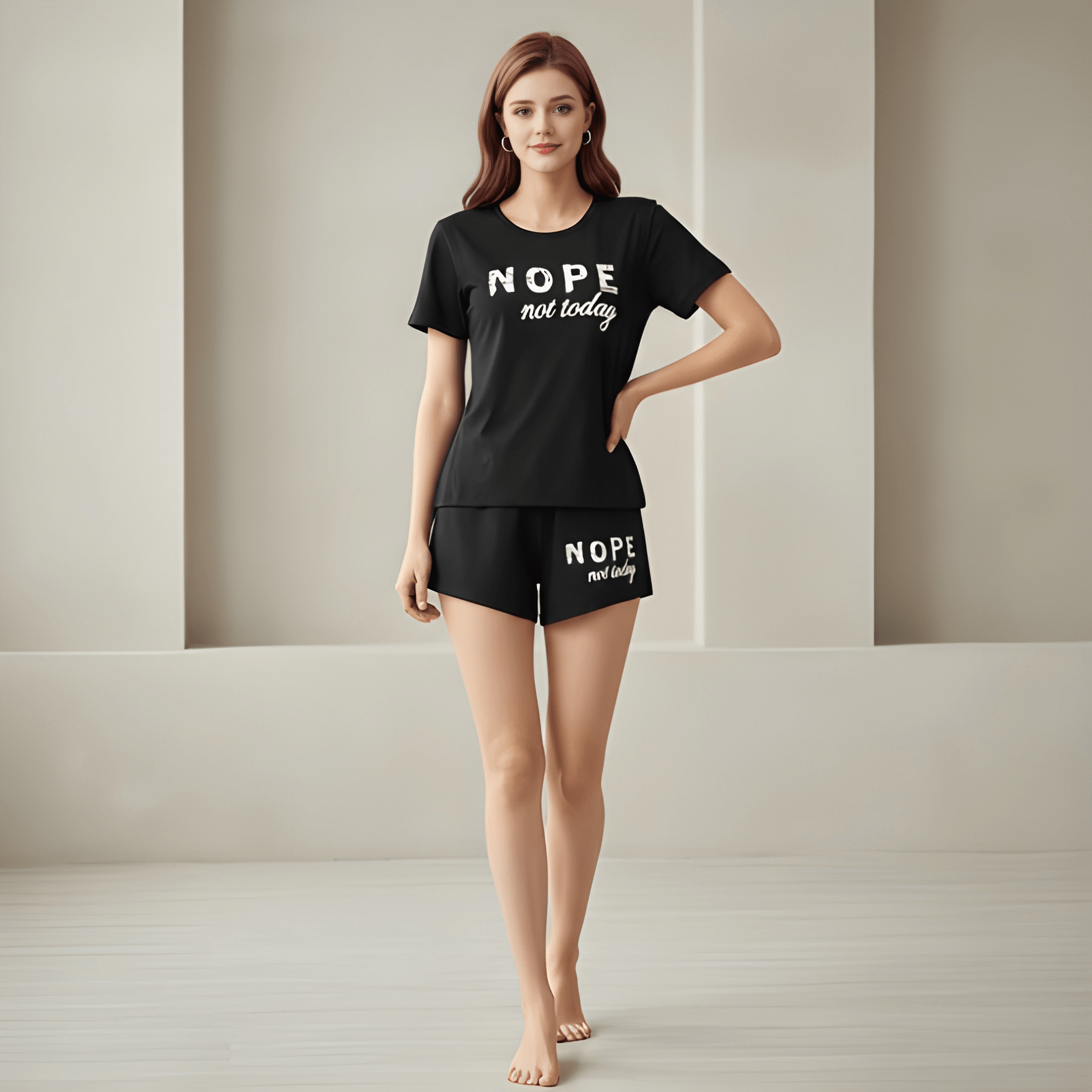 High End Printed Lounge Pajama Set