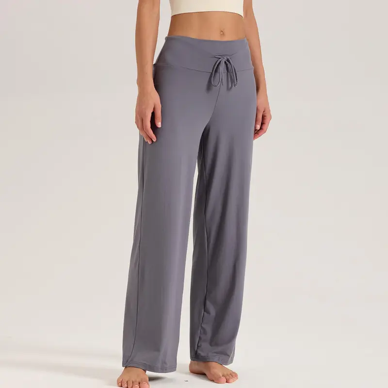 Pack Of 4 Casual Wide Palazzo Pants For Women