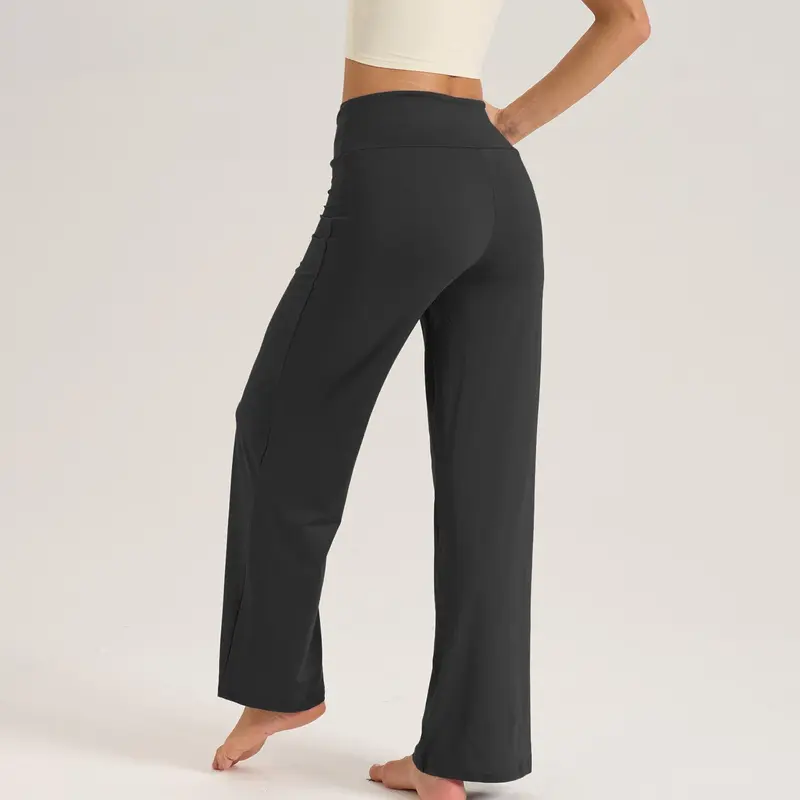 Pack Of 4 Casual Wide Palazzo Pants For Women