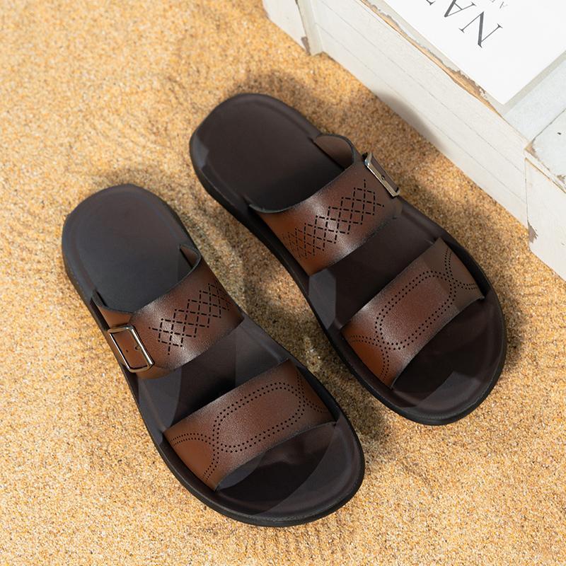 Casual Summer Non Slip Durable Outdoor Beach Slippers For Men
