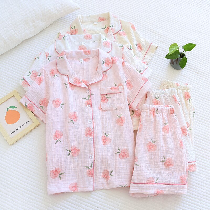 Women's Printed 2 Piece Pajama Set-Original Pajamas
