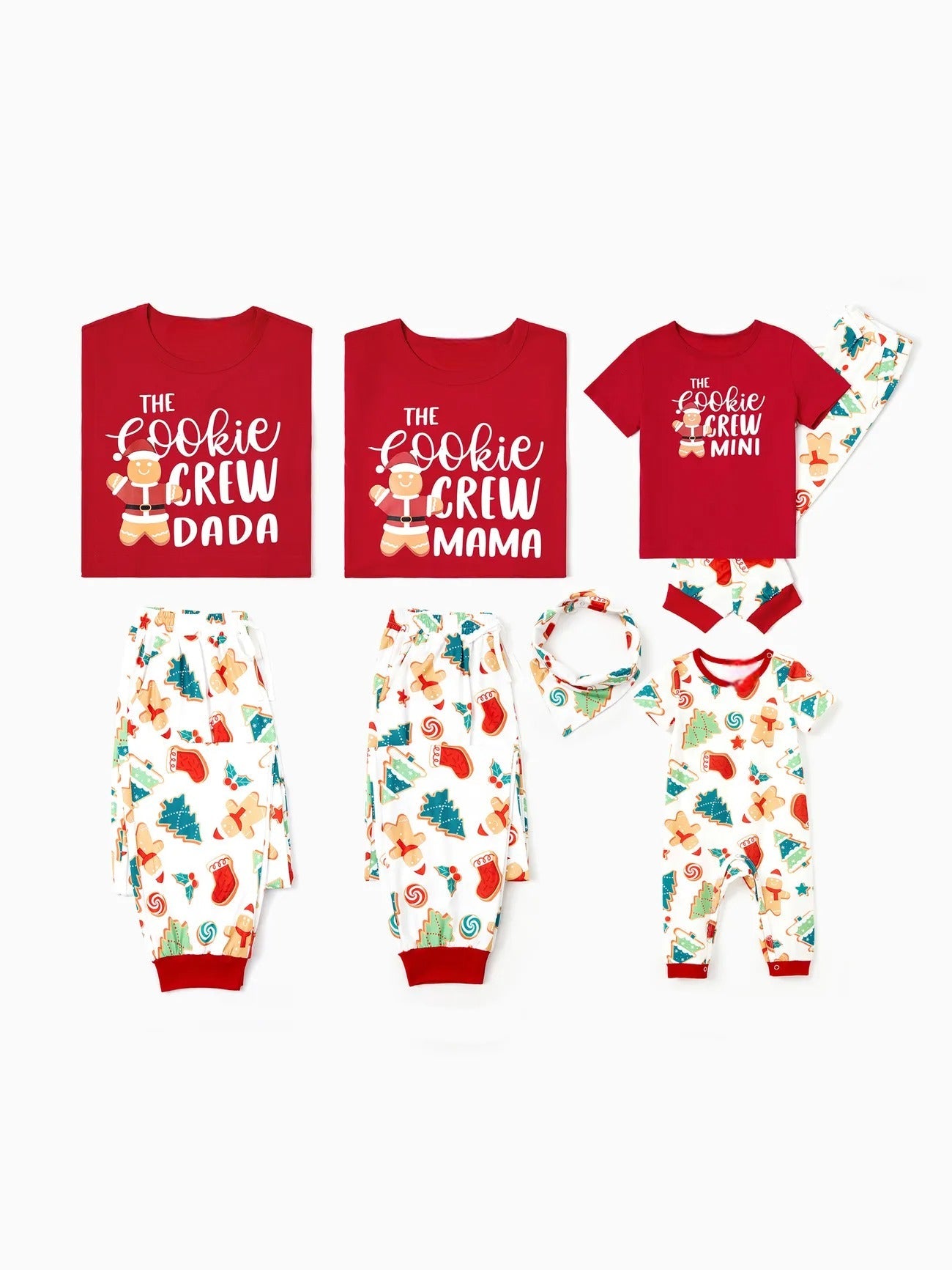 Family Matching Cookie Crew Pajama Set-Original Pajamas