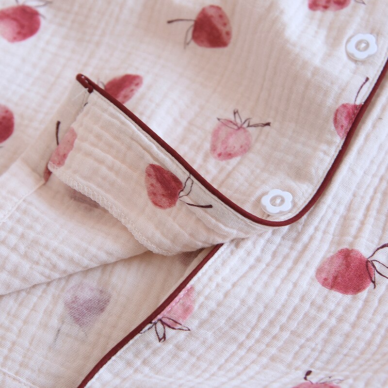 Women's Loose Japanese 2 Piece Pajama Set-Original Pajamas