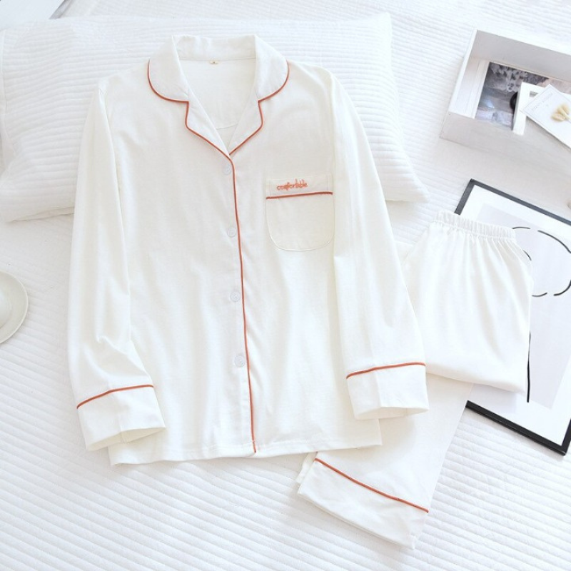 Long Sleeved Home Wear Pajama Set-Original Pajamas