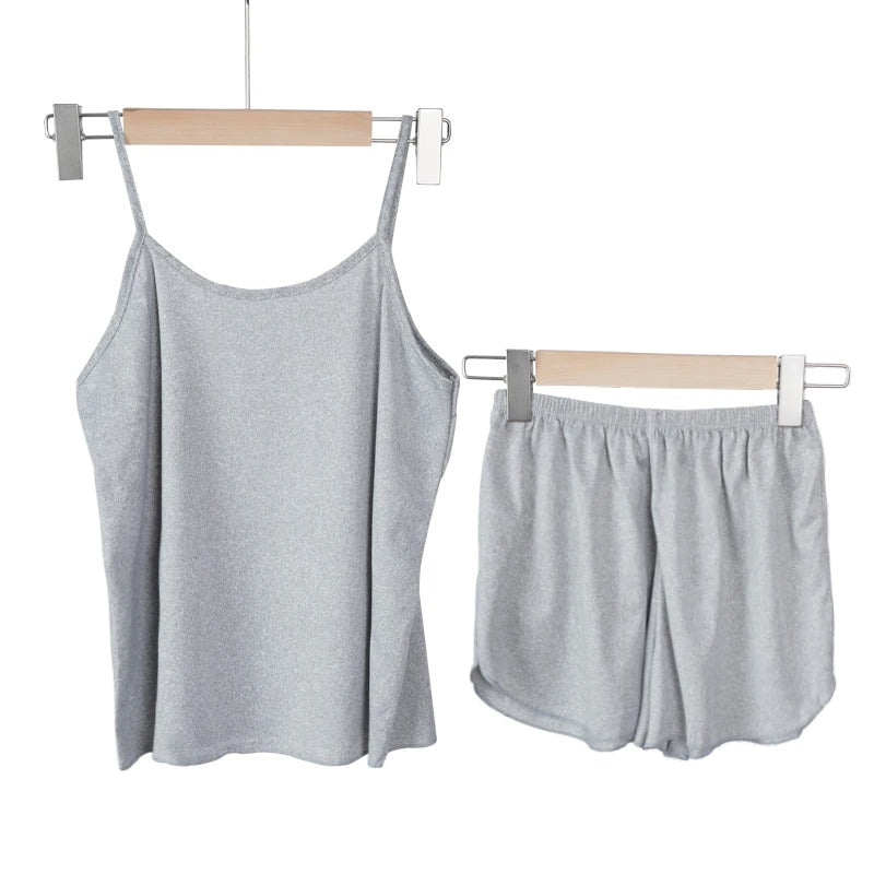 Tank Top & Shorts Set For Summer-Original Pajamas