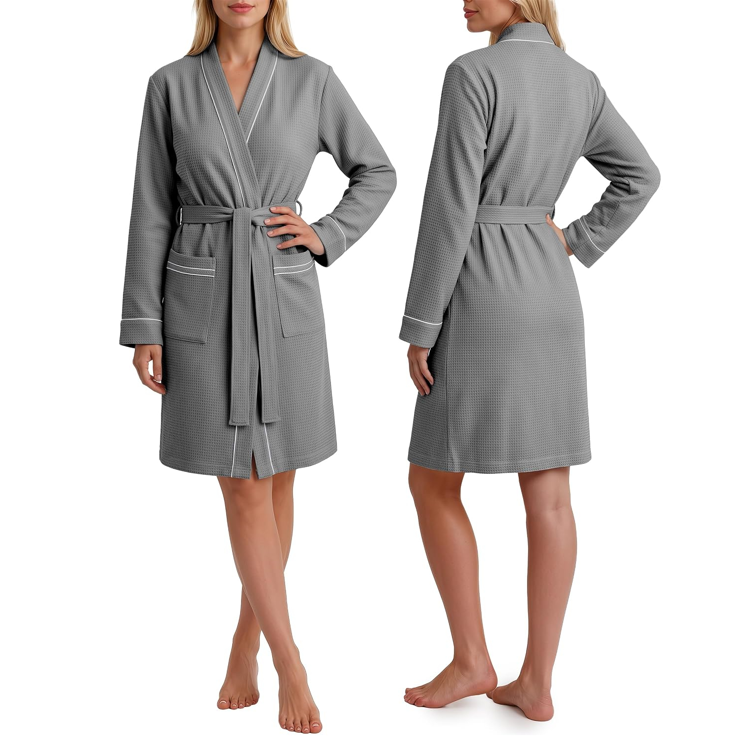 Soft Lightweight Waffle Robes for Women