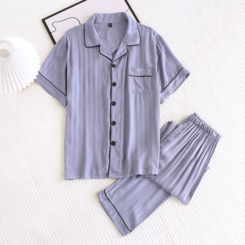Men & Women's 2 Piece Short Sleeve Pajama Set-Original Pajamas