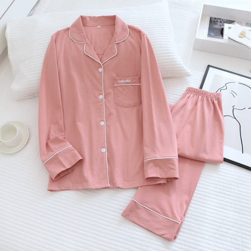 Long Sleeved Home Wear Pajama Set-Original Pajamas