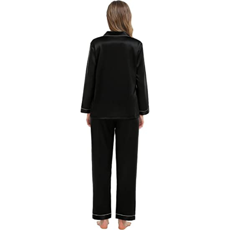 Button Closure Elegant Pajamas-Original Pajamas