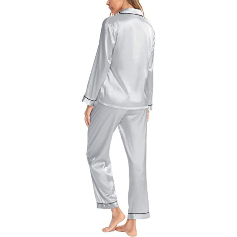 Button Closure Elegant Pajamas-Original Pajamas