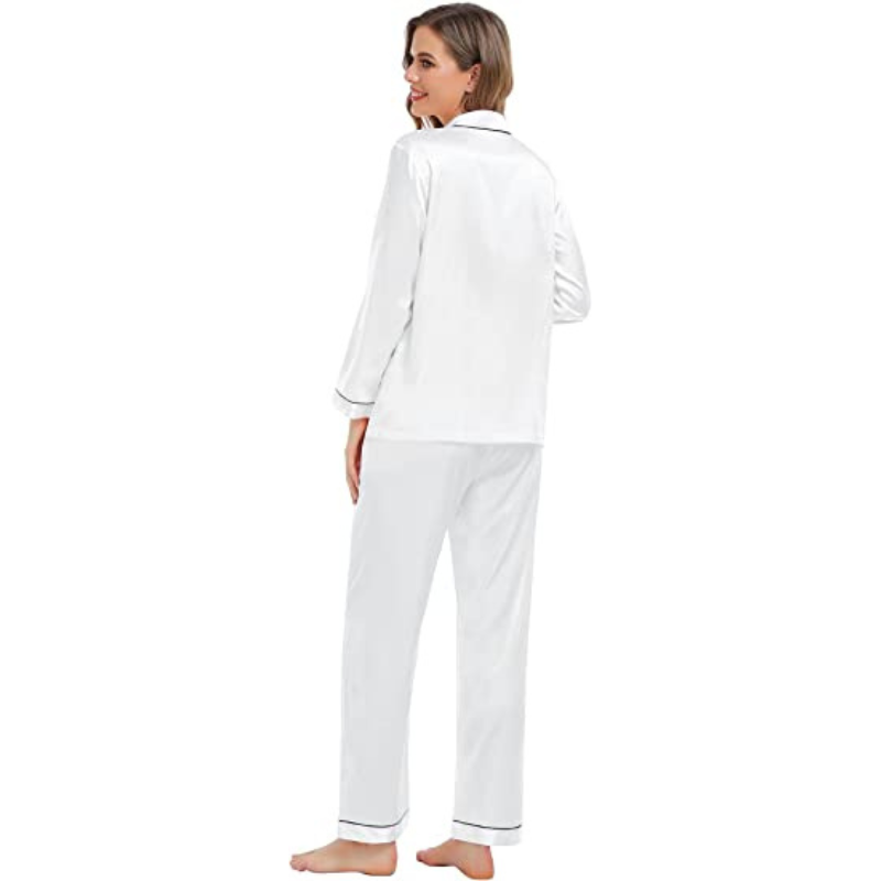 Button Closure Elegant Pajamas-Original Pajamas