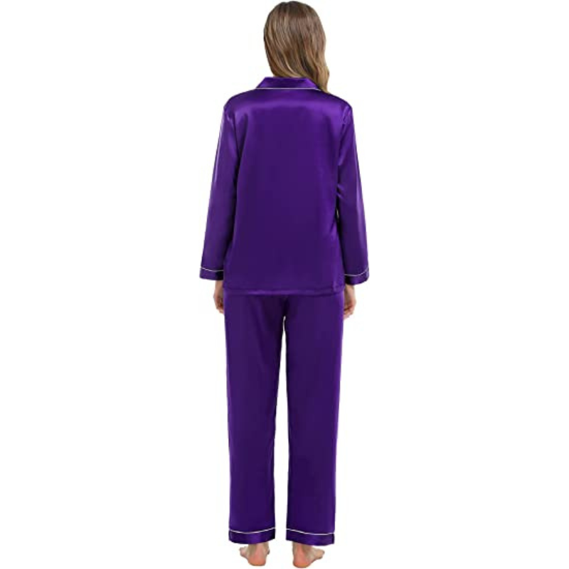 Button Closure Elegant Pajamas-Original Pajamas