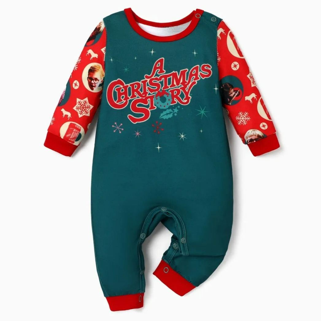 Christmas Story Printed Family Matching Pajama Set-Original Pajamas