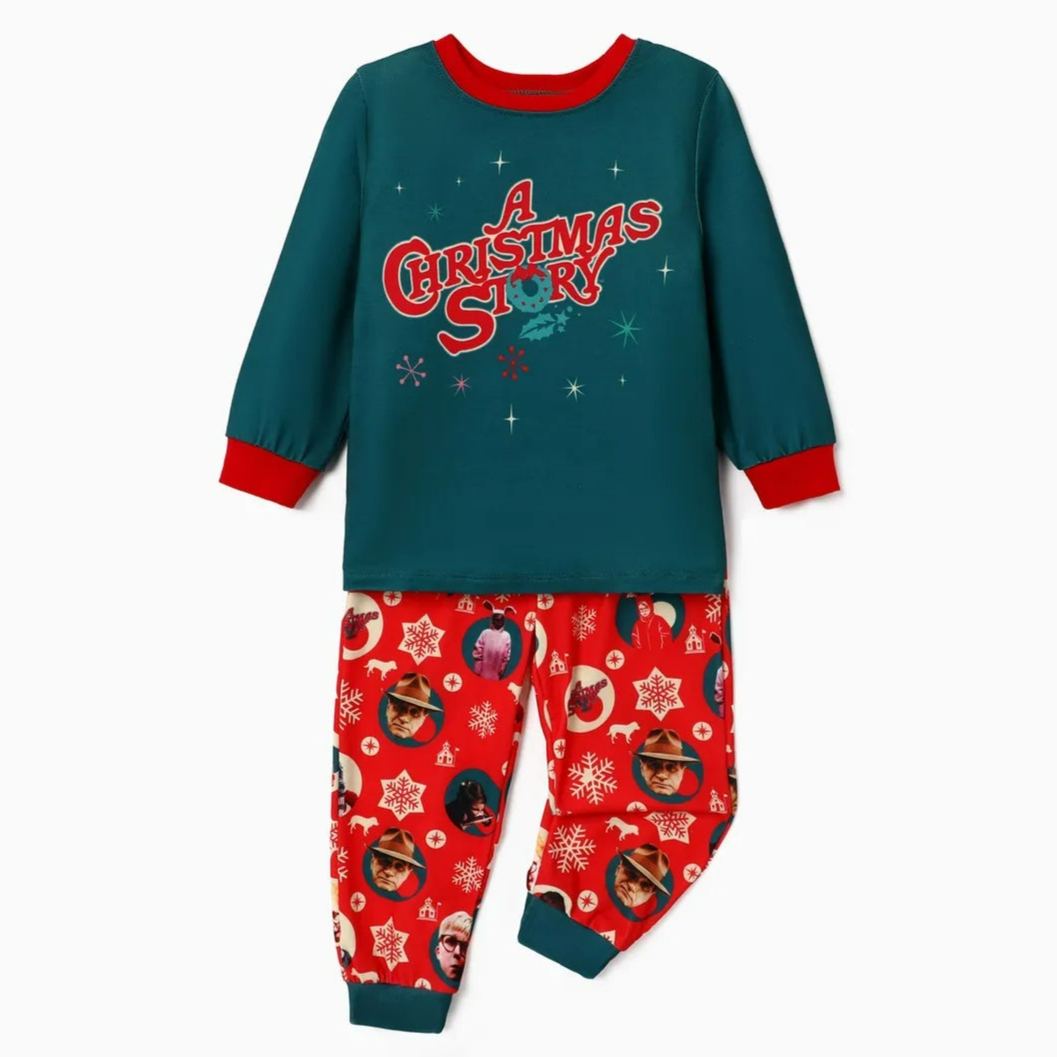 Christmas Story Printed Family Matching Pajama Set-Original Pajamas