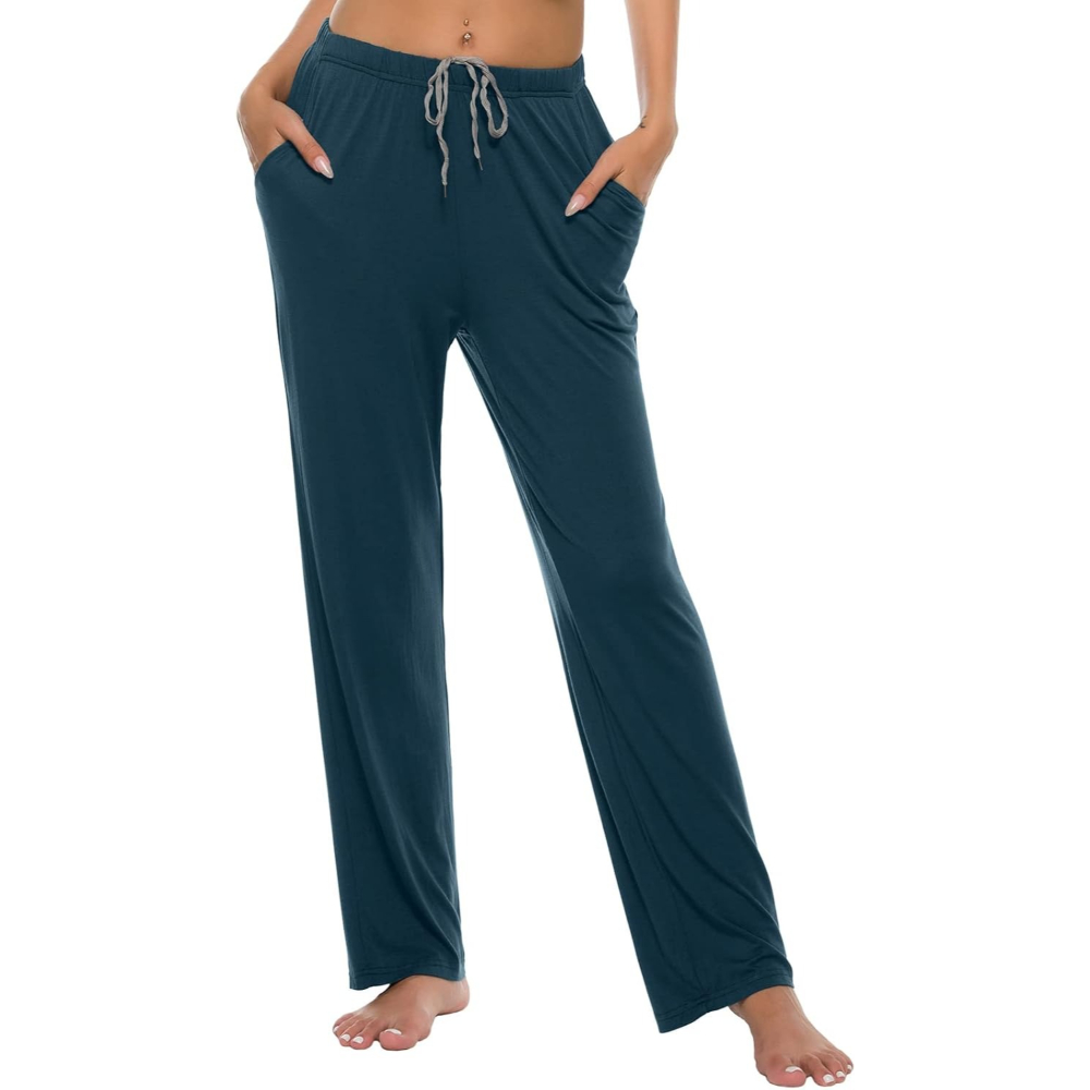 Soft Modal Pajama Pants With Pockets