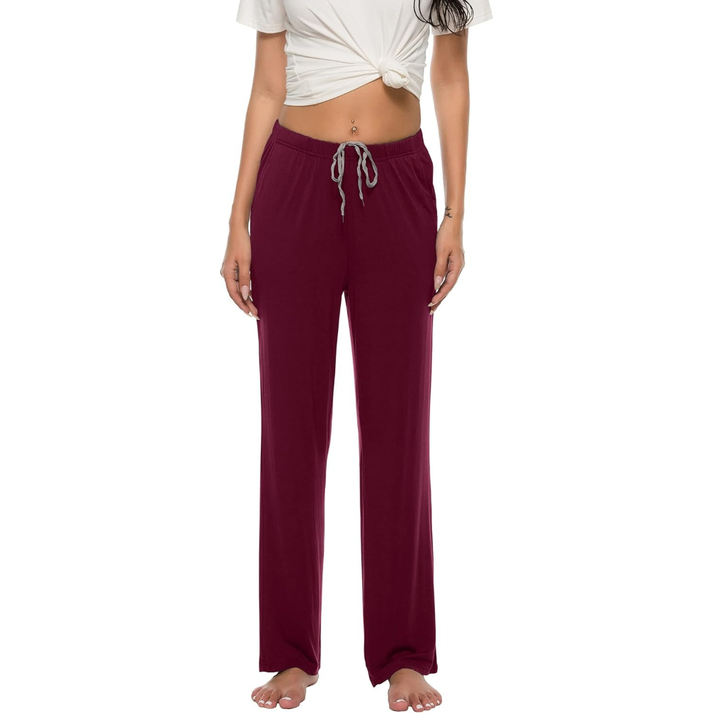 Soft Modal Pajama Pants With Pockets