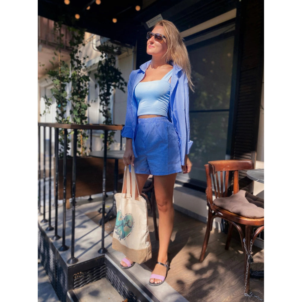 Women's Tops and Shorts Two Piece Set Pajamas-Original Pajamas