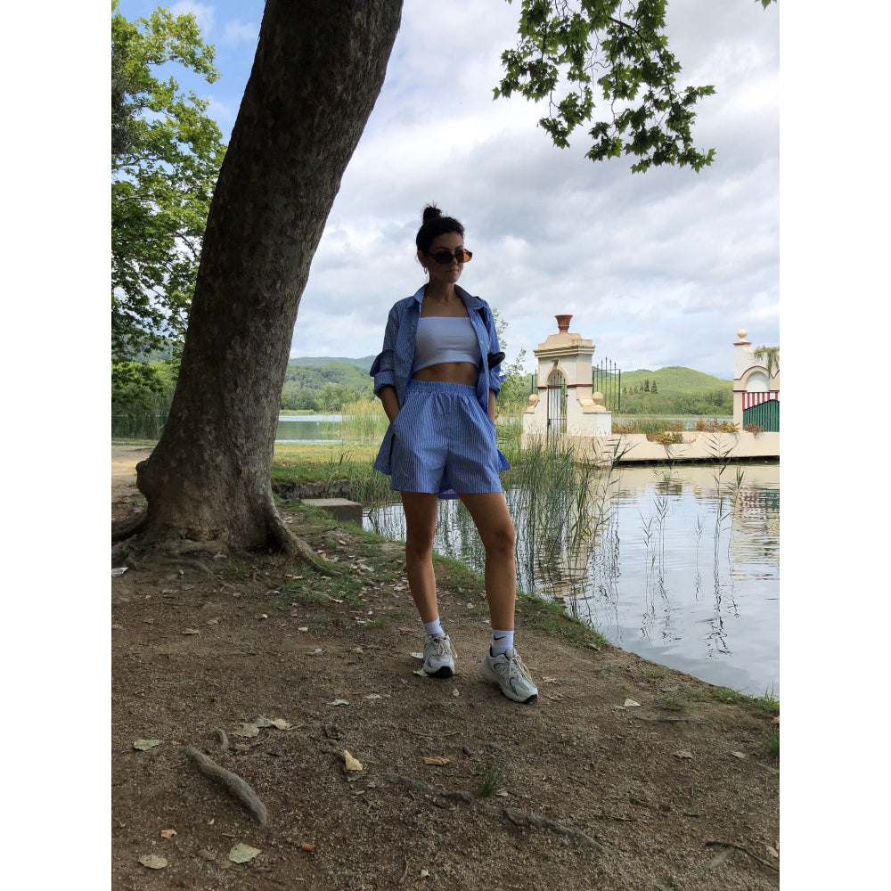 Women's Tops and Shorts Two Piece Set Pajamas-Original Pajamas