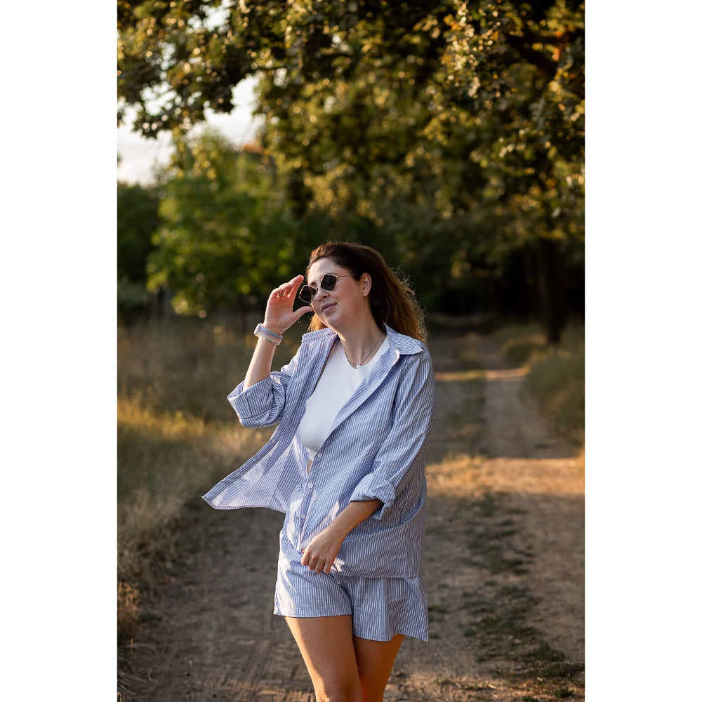 Women's Tops and Shorts Two Piece Set Pajamas-Original Pajamas