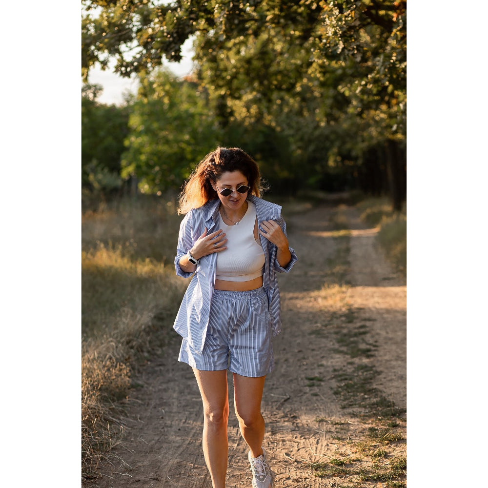 Women's Tops and Shorts Two Piece Set Pajamas-Original Pajamas