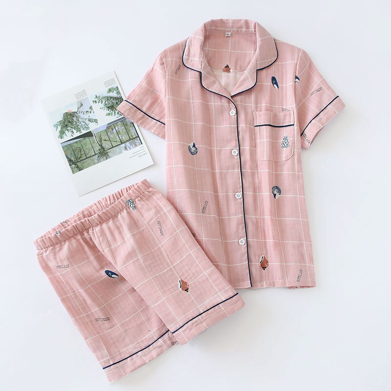 Summer Short Sleeved Pajama Suit-Original Pajamas