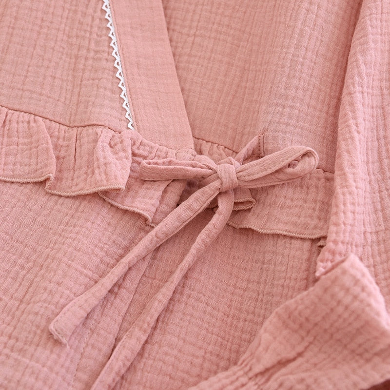 Women's Kimono Style 2 Piece Pajama Set-Original Pajamas