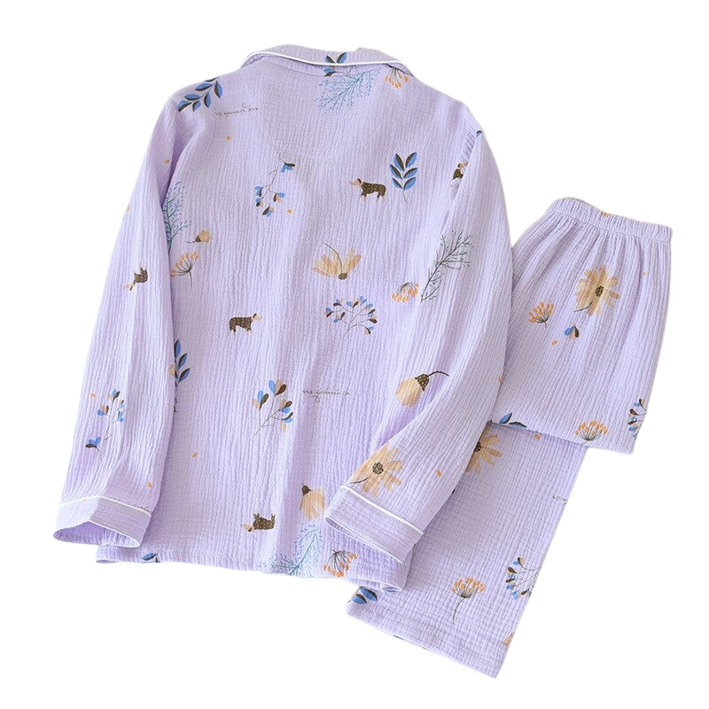 Ladies Long Sleeved Pajama Sets-Original Pajamas