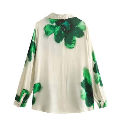Floral Patterned Comfy Loungewear Set-Original Pajamas