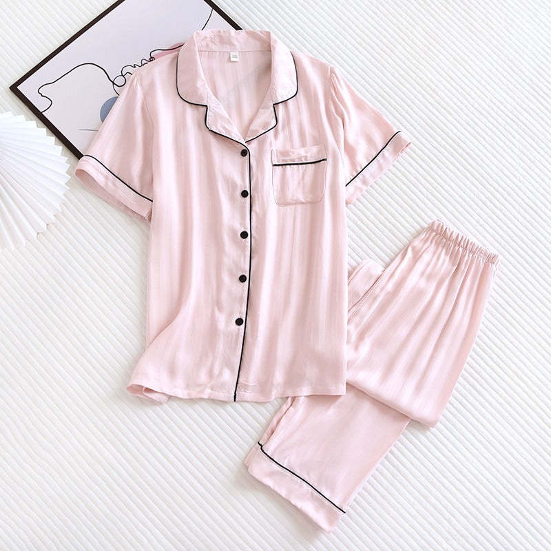 Men & Women's 2 Piece Short Sleeve Pajama Set-Original Pajamas