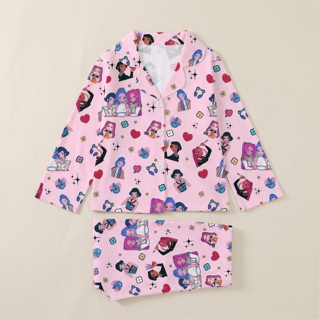 [Copy]Two Piece Hamilton Musical Themed Pajama Set For Women