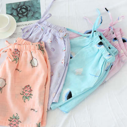 The All Over Printed Pajama Shorts Original Pajamas-Original Pajamas
