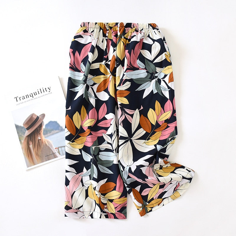 The Calf Length Pajama Shorts Best Comfy Pajamas-Original Pajamas