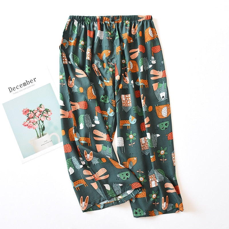 The Calf Length Pajama Shorts Best Comfy Pajamas-Original Pajamas