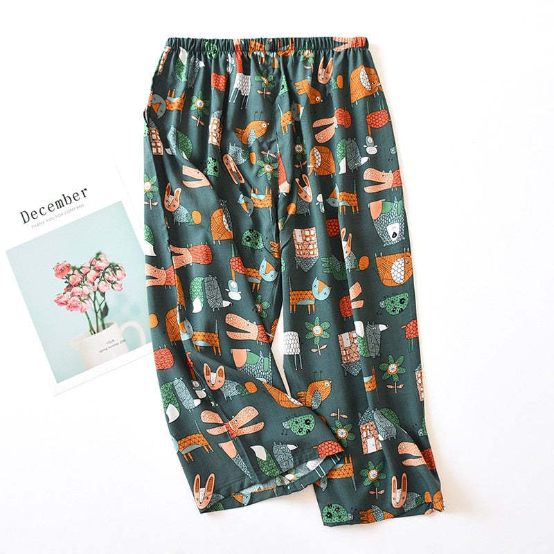The Calf Length Pajama Shorts Best Comfy Pajamas-Original Pajamas